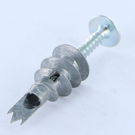 1 x Plug METAL selvborende skrue RAWL 13X31 med Skrue