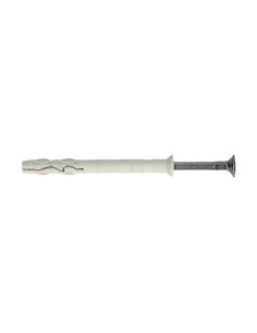 Plug forsænket hoved med søm Rustfrit stål A2 6X80