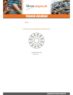 DISK for Dybler til facadeisolering diameter 90 Nylon 2