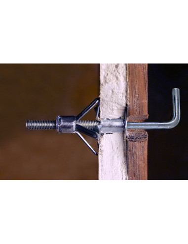 1 x Plug METAL 4X38 to Hængsel elforzinket stål