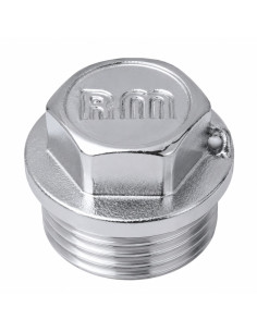 Hanstik Figur 290 med blyplombe 15x21 (1/2") Forkromet...