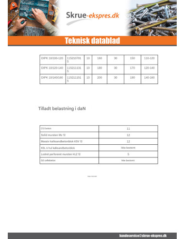 1 x Fischer ISOLERING DIPK 10/80-100 2 stk