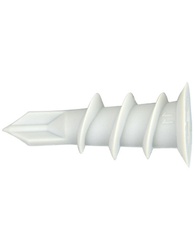 1 x Plug Nylon SELVBORINGSMASKINE PLADE GIPS 13X32