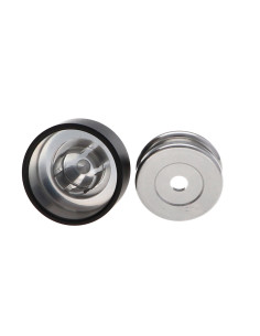 Krog dekorativ Aluminium Sort med fastgørelse... 2