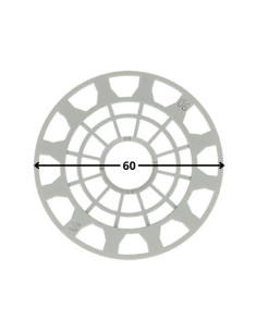 Skiver D ISOLERING diameter 60 for Skrue af 6 2