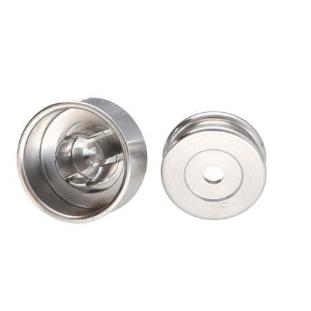 1 x Krog dekorativ Aluminium med fastgørelse multimateriale L'ATTACHANTE