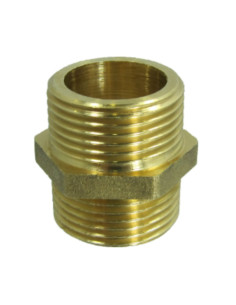 Dobbeltnippel flad samling FIG 280 Mand / Mand forstærket...