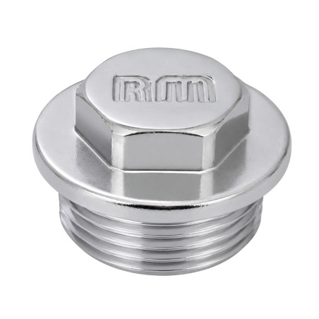 1 x Hanstik Figur 290 20x27 (3/4") Forkromet messing