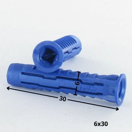 1 x Plug Nylon 6X30 4ALL