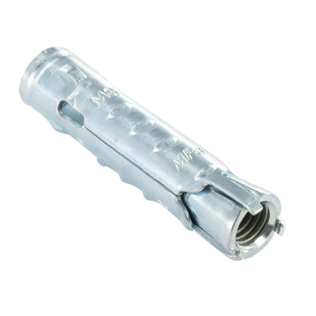 1 x Plug METAL FM-MP3 12X50 M8 elforzinket stål