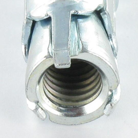 1 x Plug METAL FM-MP3 12X50 M8 elforzinket stål