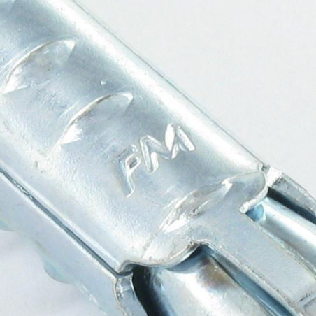 1 x Plug METAL FM-MP3 12X50 M8 elforzinket stål