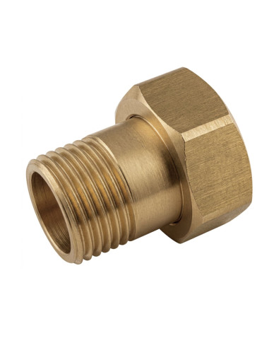 1 x Flad unionsfitting han/hun 20x27 (3/4") X...
