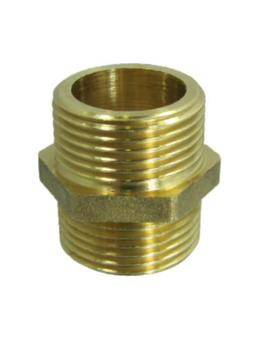 1 x Dobbeltnippel flad samling FIG 280 Mand /...