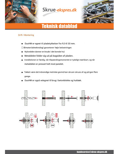 1 x Plug metalisk Fischer DUOHM 6X55 TX