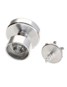 Knap dekorativ Aluminium med fastgørelse til gipsplader... 2