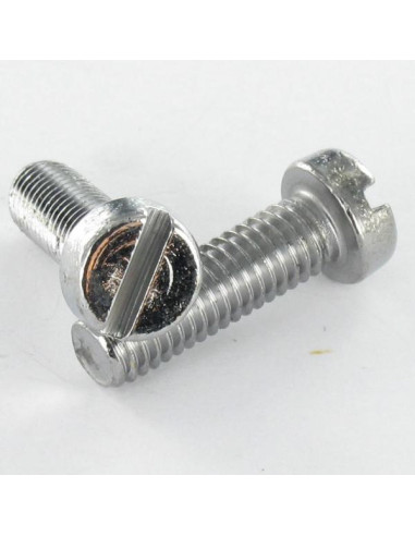 1 x Vis m-hastighed Nikkelbelagt messing...