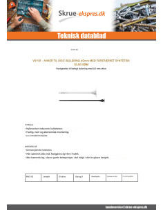 Dybler til facadeisolering 10X90 og Søm SYNTETISK 2