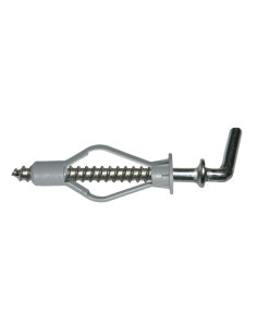 Plug Nylon 8X40 med Hængsel KORT krave 4X45