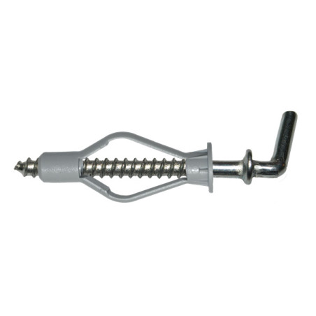 1 x Plug Nylon 8X40 med Hængsel KORT krave 4X45