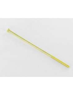 Vis m-hastighed Messing bred kuppelformet hoved T10...