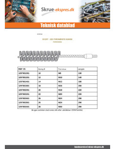 BØRSTE metalisk diameter 10 for M8 2