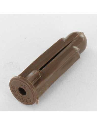 1 x Plug Stegejern 8 Nylon Brun