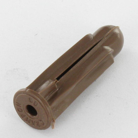 1 x Plug Stegejern 8 Nylon Brun RAWLPLUG