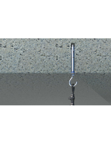 1 x Plug Anker + Krog bore 16 M12X80...