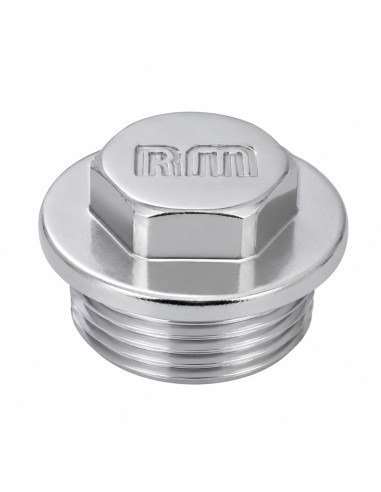 1 x Hanstik Figur 290 26x34 (1") Forkromet messing