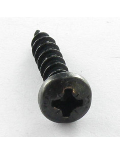 Spånplade rundt hoved Pozi 3,5X15 sort galvaniseret 2