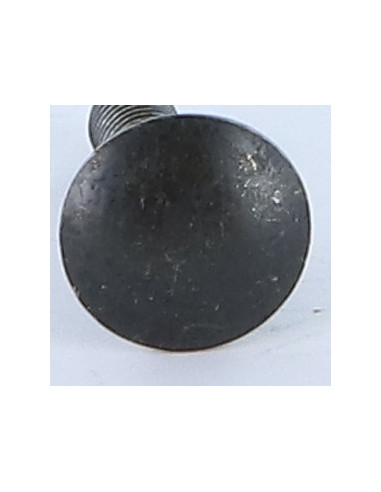 1 x Vognbolt M5X20 Fuld trÃ¥d sort galvaniseret