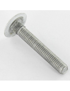 Vognbolt M7X65 trin 100 Fuld trÃ¥d Aluminium RAL9016... 2
