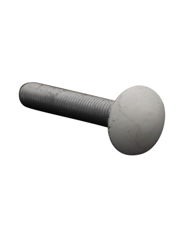 1 x Vognbolt M7X45 trin 100 Aluminium Fuld...