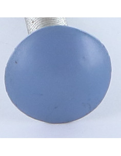 Vognbolt M7X40 trin 100 Fuld trÃ¥d Aluminium RAL5014 30%B 2