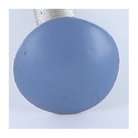 1 x Vognbolt M7X40 trin 100 Fuld trÃ¥d Aluminium RAL5014 30%B