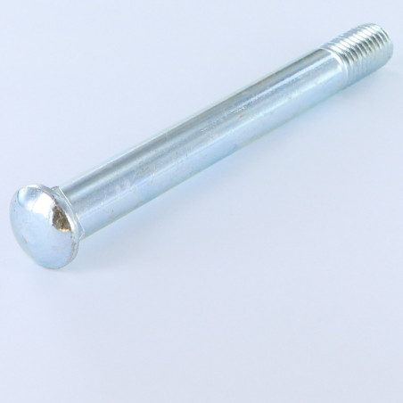1 x Vognbolt M12X110 Fuld trÃ¥d elforzinket stål