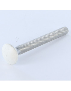 Vognbolt M6X50 Fuld trÃ¥d Aluminium elforzinket stål...