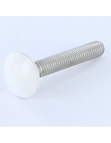 1 x Vognbolt M6X50 Fuld trÃ¥d Aluminium...