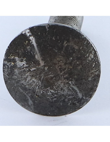 1 x Vognbolt M7X35 trin 100 Fuld trÃ¥d Rå stål