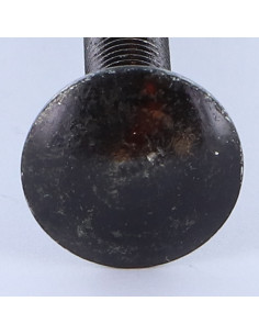Vognbolt M8X60 Fuld trÃ¥d sort galvaniseret 2