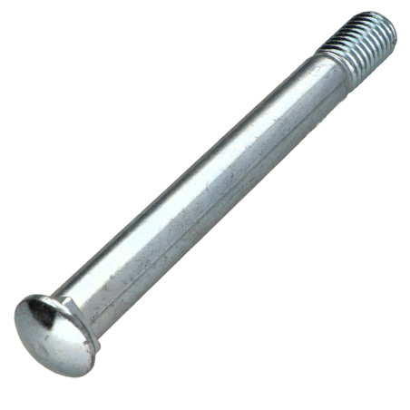 1 x Vognbolt M12X115 Gevind 20 Firkantet 12X12X3 elforzinket stål