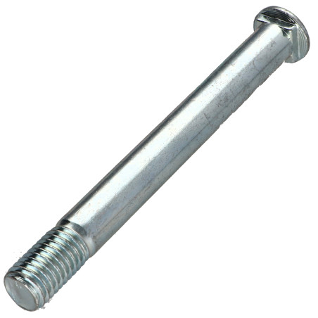 1 x Vognbolt M12X115 Gevind 20 Firkantet 12X12X3 elforzinket stål
