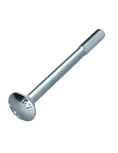 Vognbolt M6X70 delvis gevind Klasse 8.8 elforzinket stål