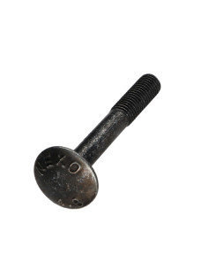 Vognbolt M8X60 Gevind 22 delvis gevind sort galvaniseret