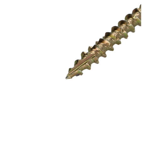 1 x TEKOR skruer trØ og spØnplader forsænket hoved med takker 4X35 Fuld trÃ¥d T20 ZBCR3+ spids anti-kløvning type 17