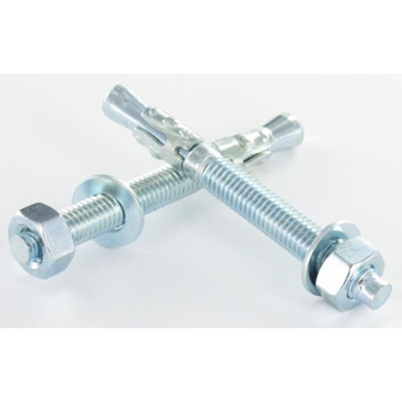 1 x Stift Anker M16X140 elforzinket stål