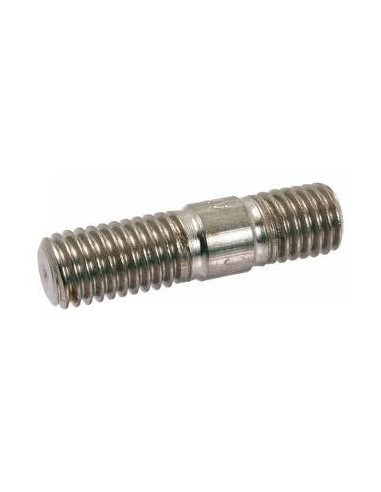 1 x Stift M6X215 Gevind 40/20 elforzinket stål