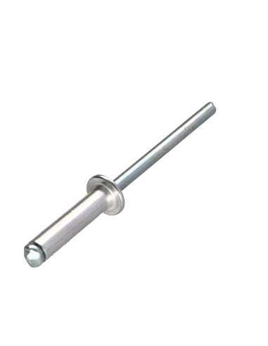 1 x Blindnitter Aluminium Tiger stål 5X20 fladt...