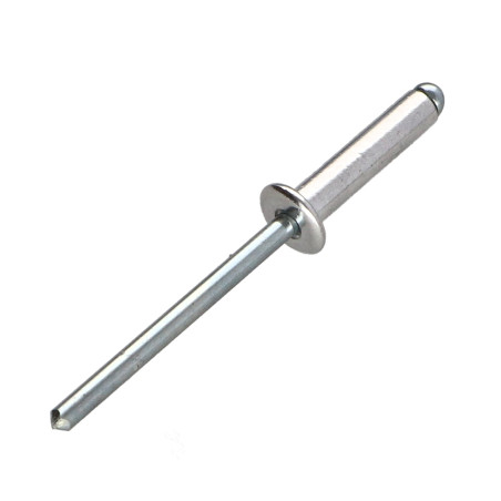 1 x Blindnitter Aluminium Tiger stål 6X10 fladt hoved